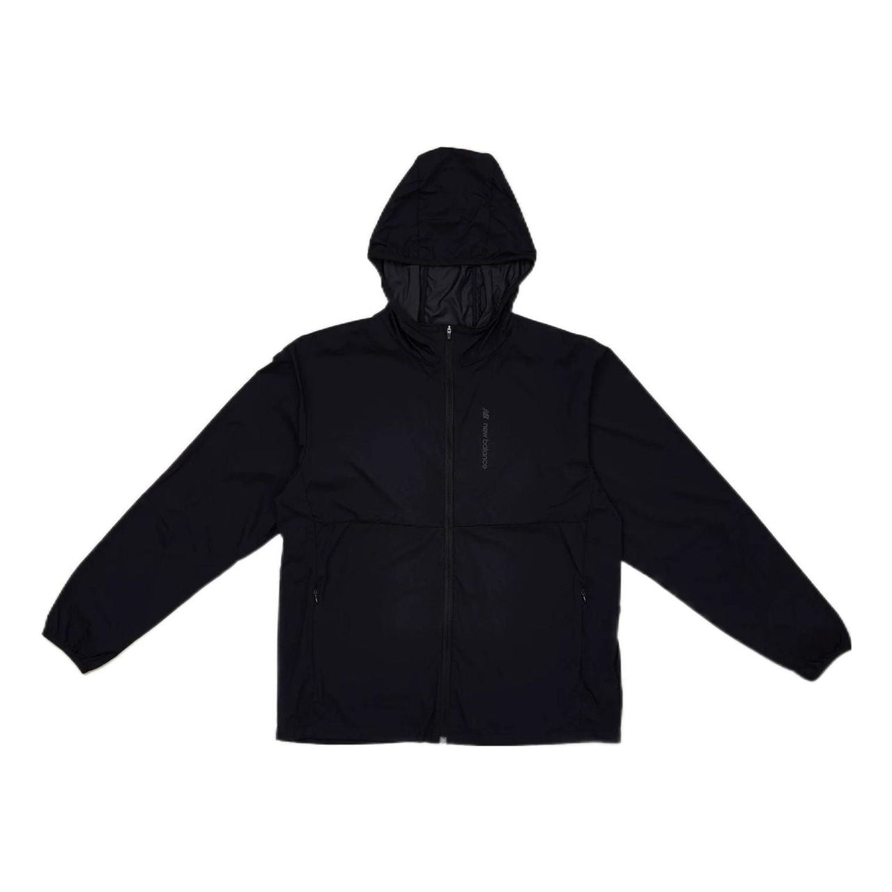 New Balance MET24 Packable Light Jacket 'Black' AMJ25004-BK