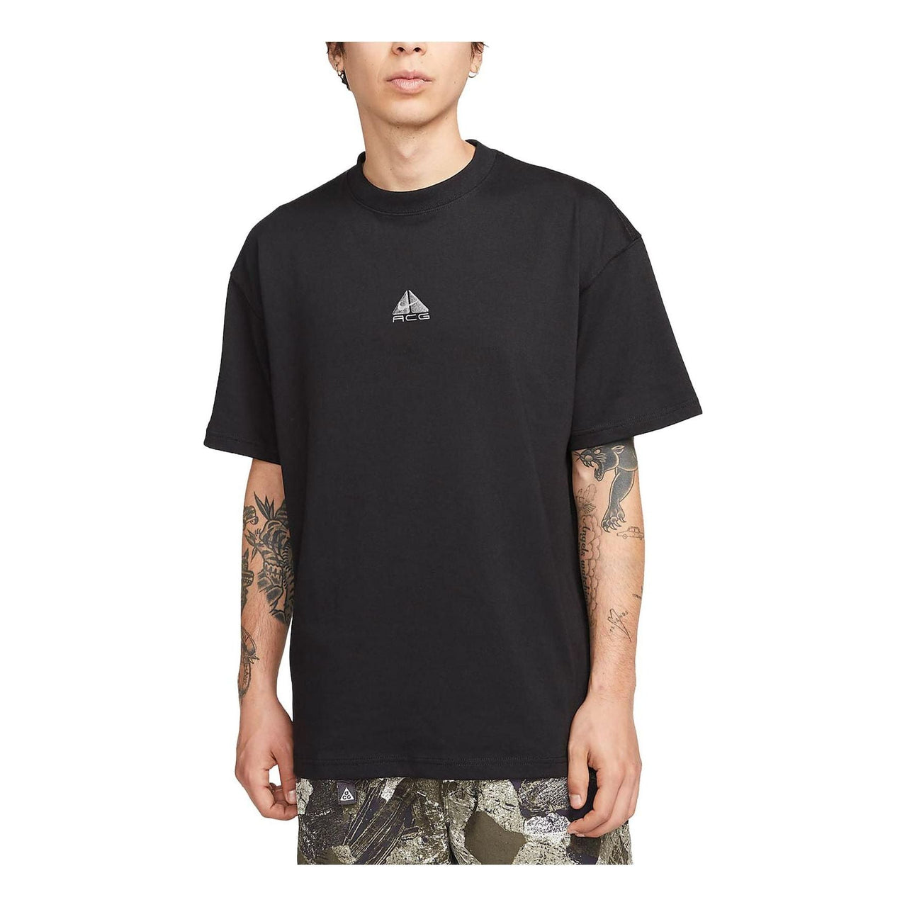 Nike ACG Front Logo T-Shirt 'Black' DQ1816-011