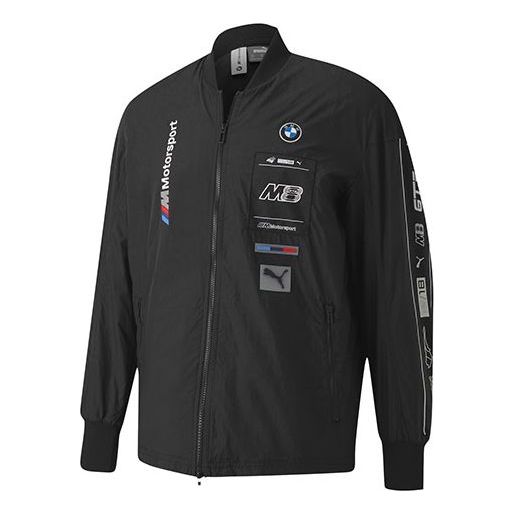PUMA Series Printing Zipper Jacket Black 597969-01
