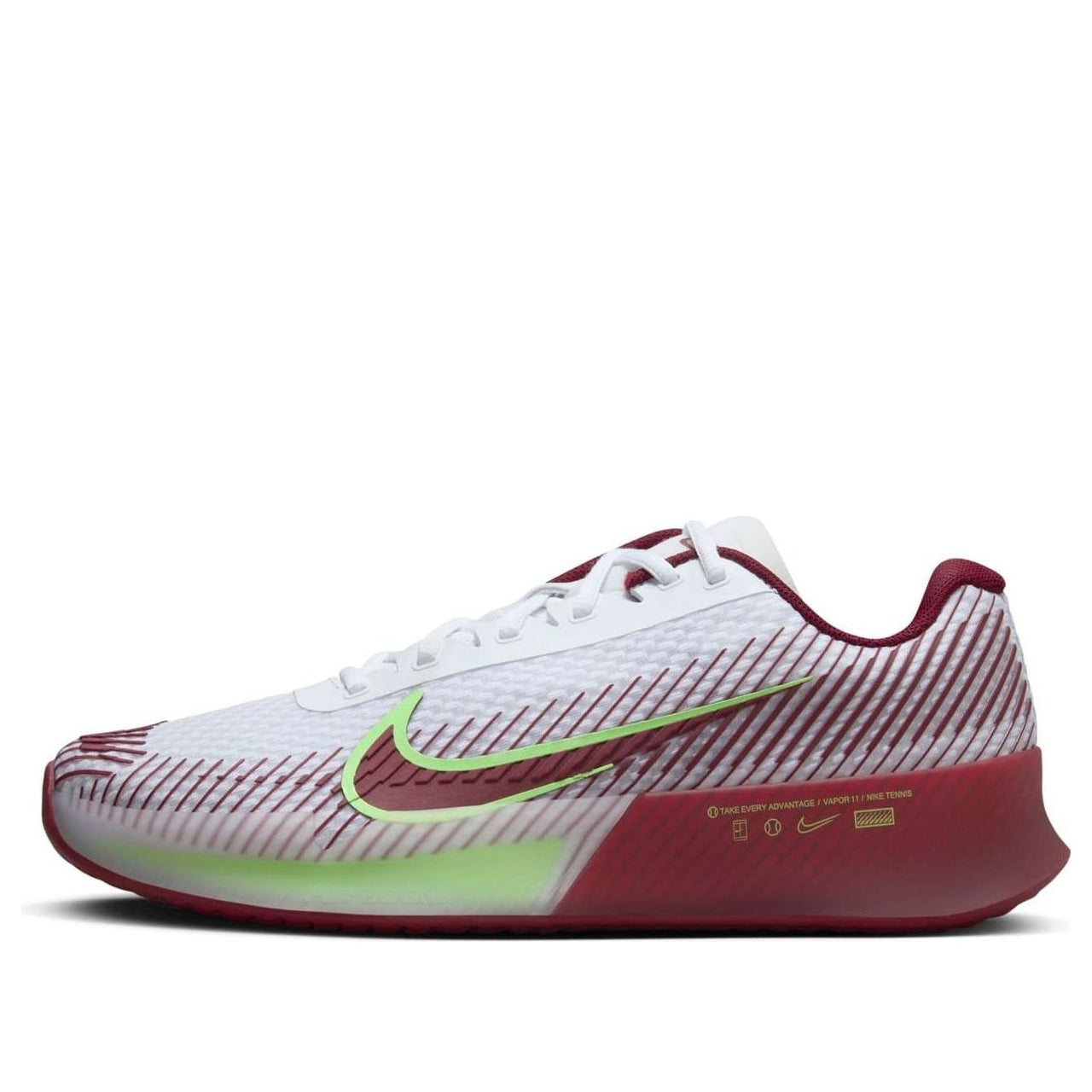 Nike Court Air Zoom Vapor 11 HC 'White Team Red' DR6966-104