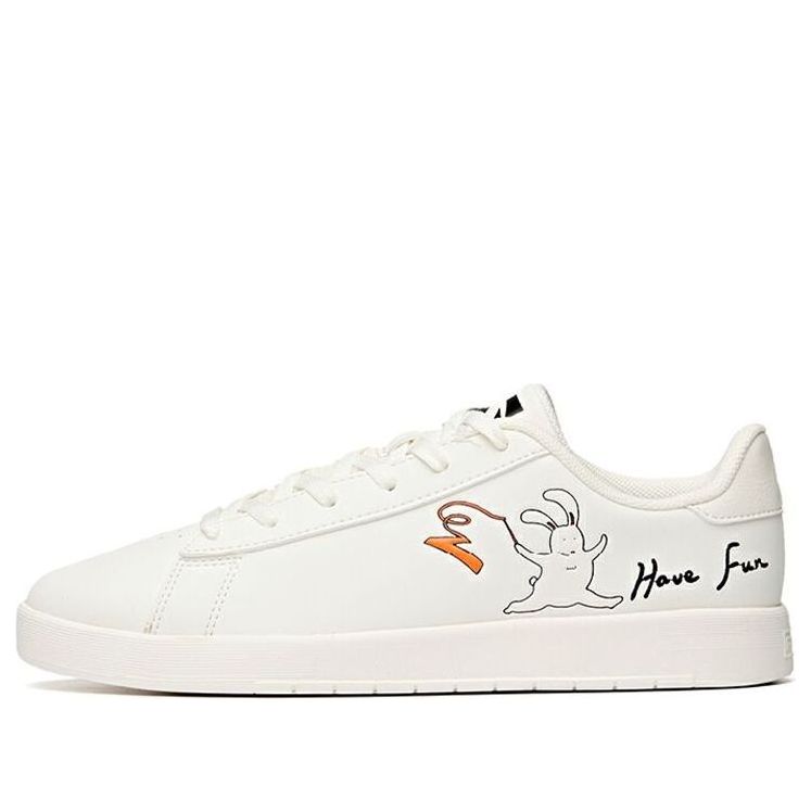 (WMNS) ANTA Life Series Sneakers'White Black Orange' 122038061-3