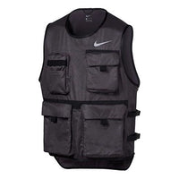 Nike Multi-Pocket Function Trend Tooling Sports Running Vest Grey Gray CJ1461-082