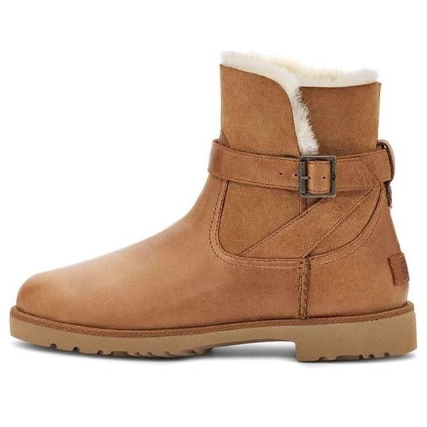 (WMNS) UGG Romely Buckle Boot 'Chestnut' 1122833-CHE