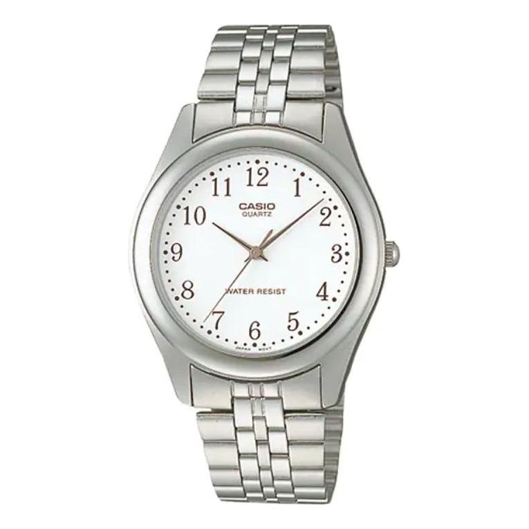Men's CASIO STANDARD Series quartz waterproof Stainless Steel Strap Mens MTP-1129AA-7BJH