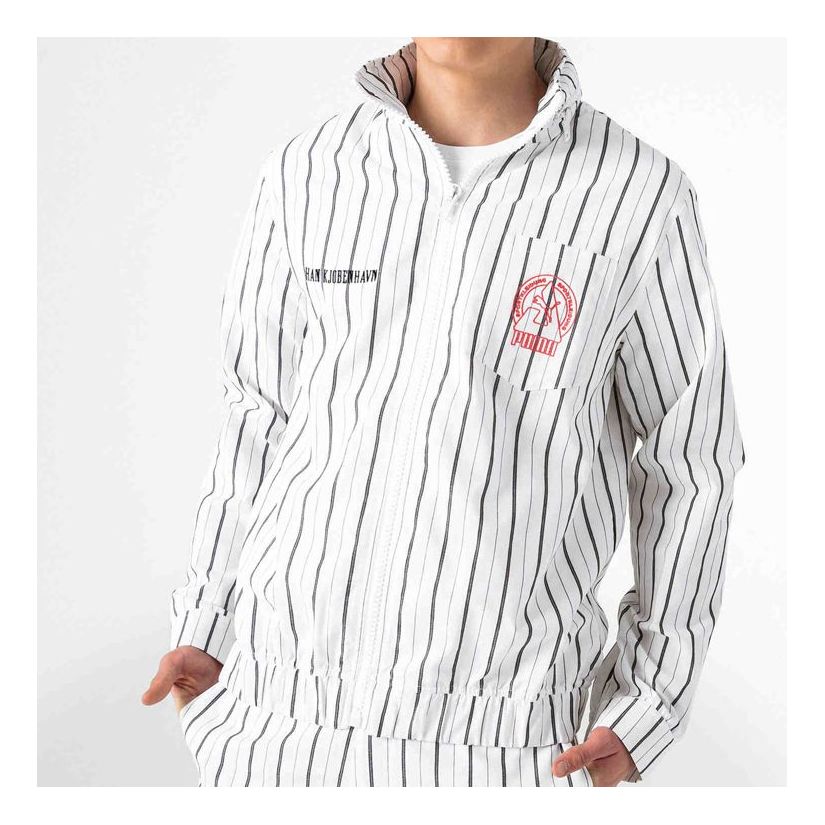 PUMA Han Kjobenhavn Crossover Stripe Jacket White 578246-02