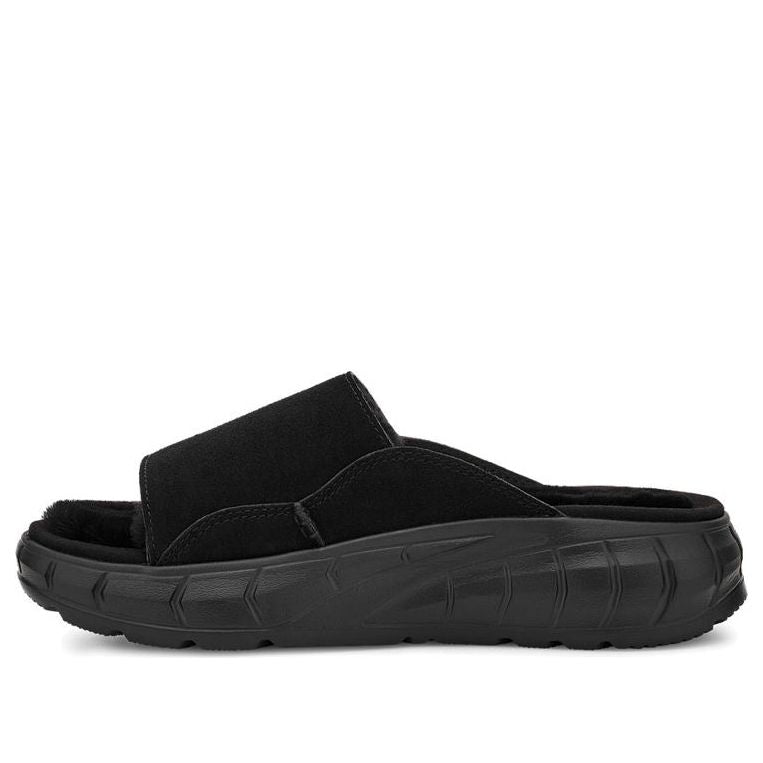 (WMNS) UGG Westsider Slide Soft Sole Cozy Flat Heel Sports Slippers Black 1118135-BLKS