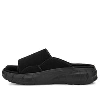 (WMNS) UGG Westsider Slide Soft Sole Cozy Flat Heel Sports Slippers Black 1118135-BLKS