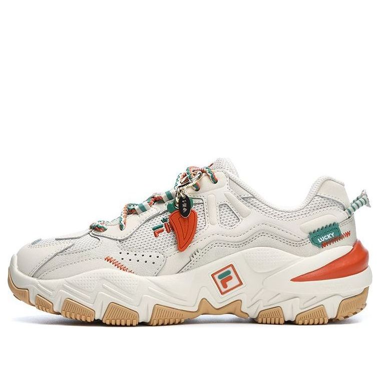 (WMNS) FILA RAVAGEMENT 2 CNY Shoes 'White Orange' F12W312115FBO