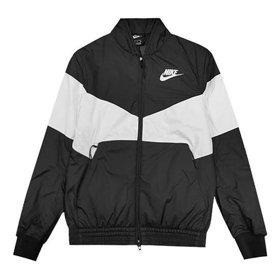 Nike Stand Collar Stay Warm Sports Jacket Black CD9235-010