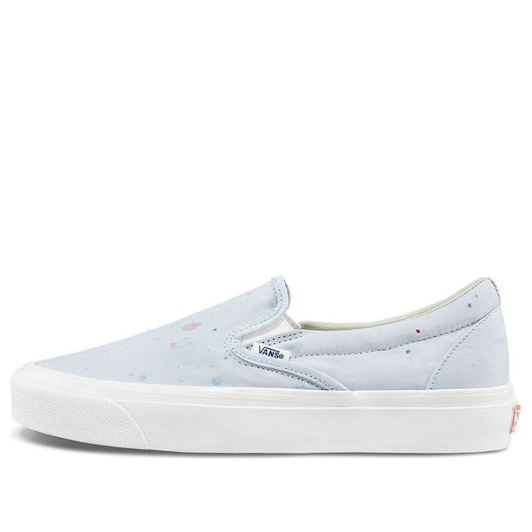 Geoff Mcfetridge x Vans Unisex Vault OG LX Slip-on Shoes White VN0A45JK92R