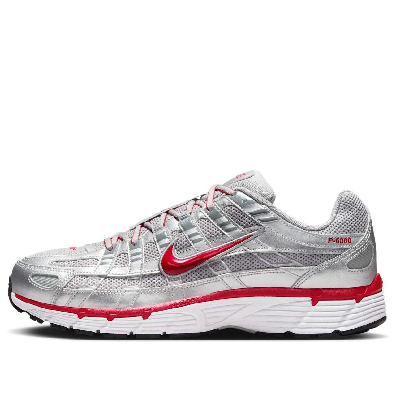 NIke P-6000 'Metallic Silver Cool Grey Red' CD6404-024