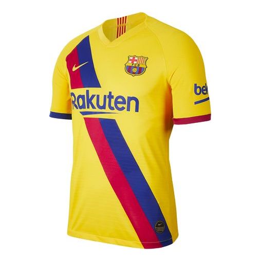Nike FC Barcelona 19/20 Vapor Away Player Edition Jersey 'Yellow' AJ5256-728