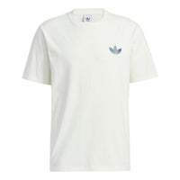adidas originals Short Sleeve Classic Graphic T-shirt 'Off White' IK8683