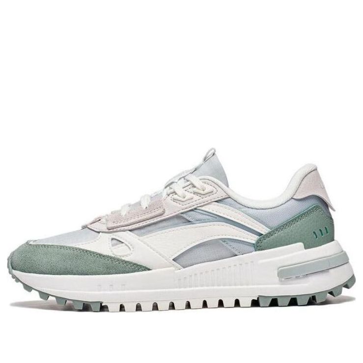 (WMNS) Li-Ning ChengFeng 2.0 Sneakers 'White Blue Green' AGCT156-2