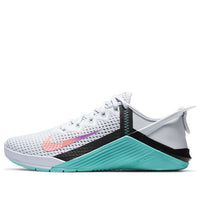 (WMNS) Nike Metcon 6 FlyEase 'Grey Oracle Aqua' DB3794-020