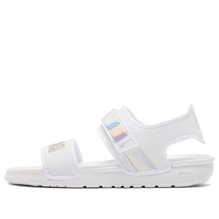 (WMNS) PUMA Softride Sandal IRI GS Sandal White/Silver 382450-01