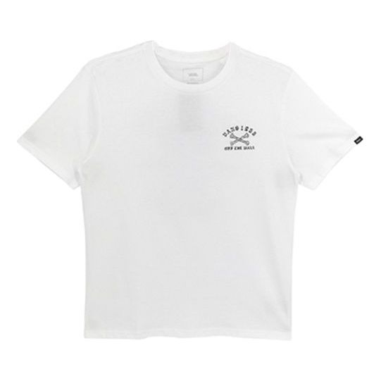 Vans Casual Round Neck Short-sleeve Men White VN0A4UQRWHT