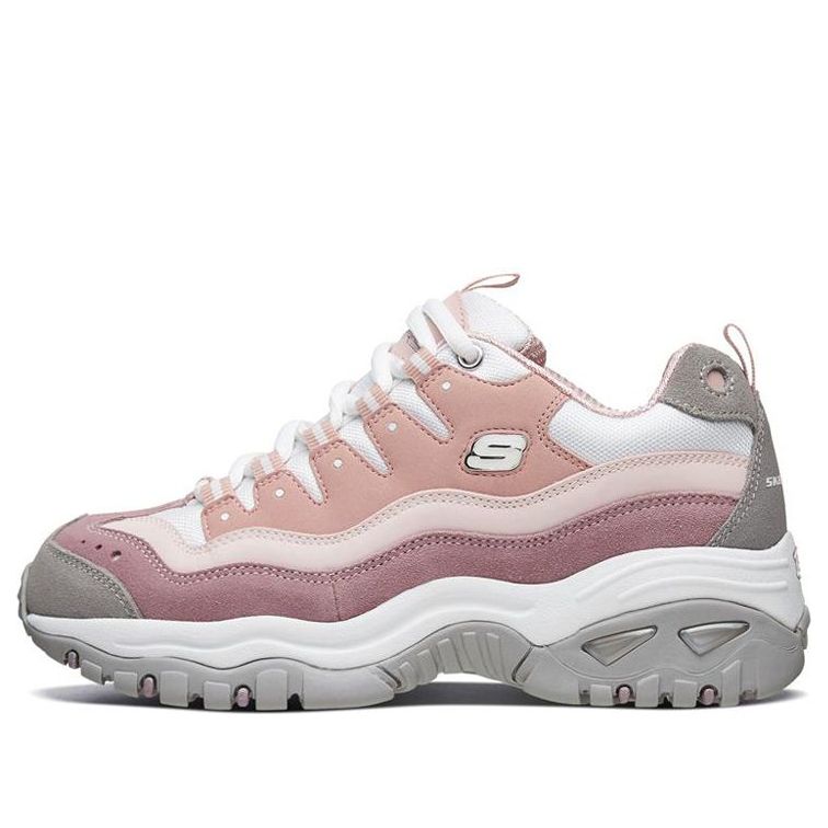(WMNS) Skechers Energy Pink/White 13414-PKPR