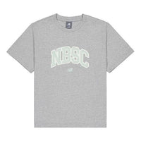 (WMNS) New Balance NBSC Cotton T-Shirt 'Grey' AWT42313-GHM