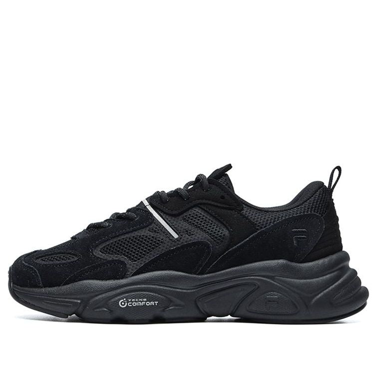 (WMNS) FILA Wear-Resistant Running Shoes Black F12W131116FBK