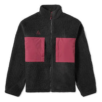 Nike ACG Colorblock Athleisure Casual Sports Stay Warm Fleece Stand Collar Jacket Black CT2949-010