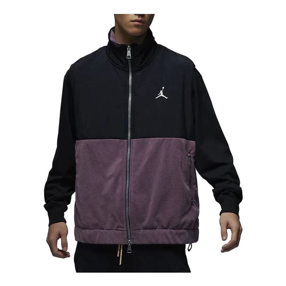 Air Jordan Essentials Winter Vest 'Black Purple' FD8629-011