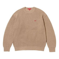 Supreme FW23 Week7 Small Box Ribbed Sweater 'Beige' SUP-FW23-134