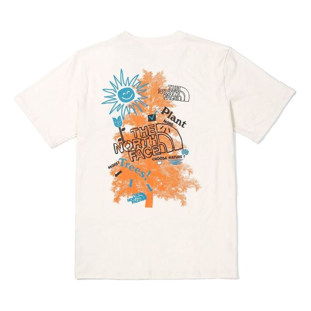 THE NORTH FACE Short Sleeve Earth Day T-Shirt 'Beige' NF0A812D-AI0