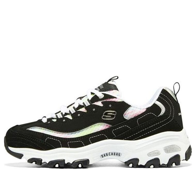 (WMNS) Skechers DLITES 'Black White' 149788-BKW