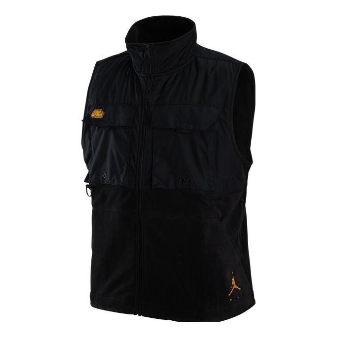 Air Jordan Jumpman Fleece Vest 'Black' DX6598-010