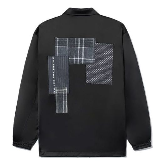 Li-Ning Skateboard Series Casual lapel Long Sleeves Jacket 'Black' AFDR739-1