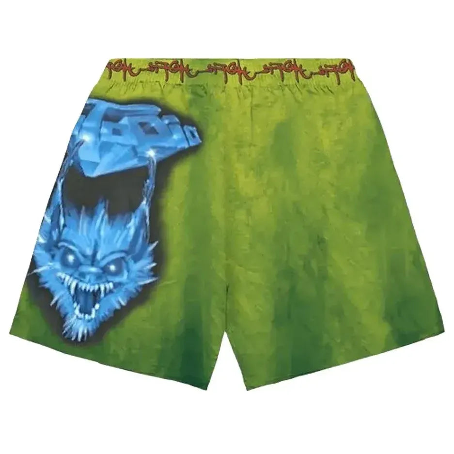 Travis Scott Cactus Jack UTOPIA Hyena Shorts 'Green' TSUT-PS25