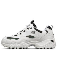 (WMNS) Skechers D'lites 2.0 Running Shoes White/Black 66666324-WHT