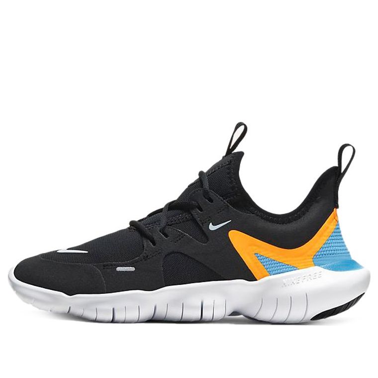 (GS) Nike Free RN 5.0 Black/Orange AR4143-013