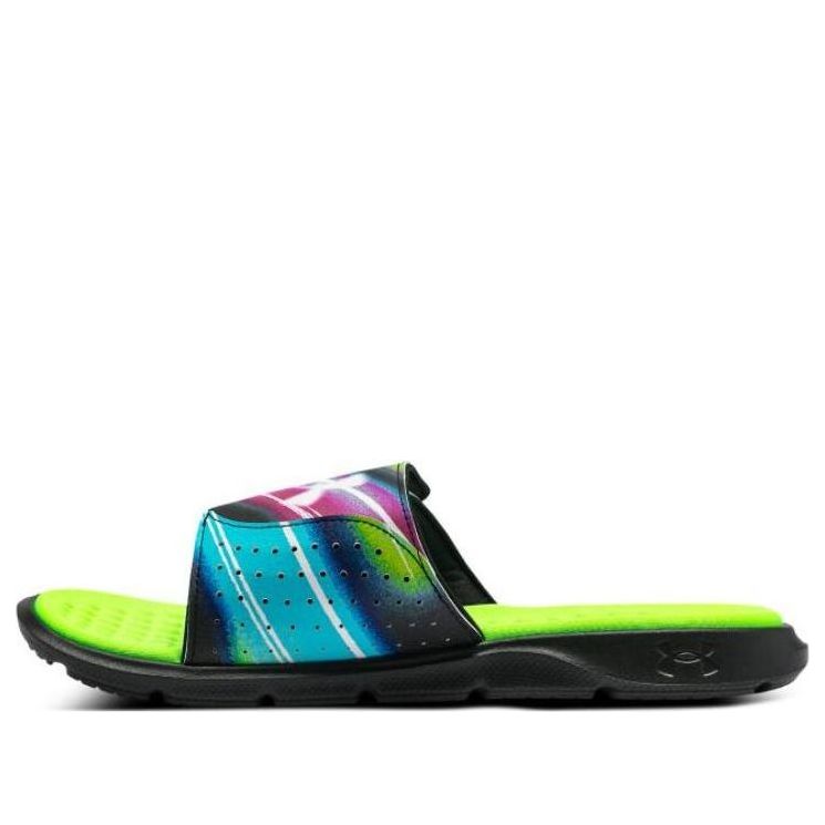 Under Armour Ignite Pro Graphic Strap Slide 'Holographic' 3026024-002