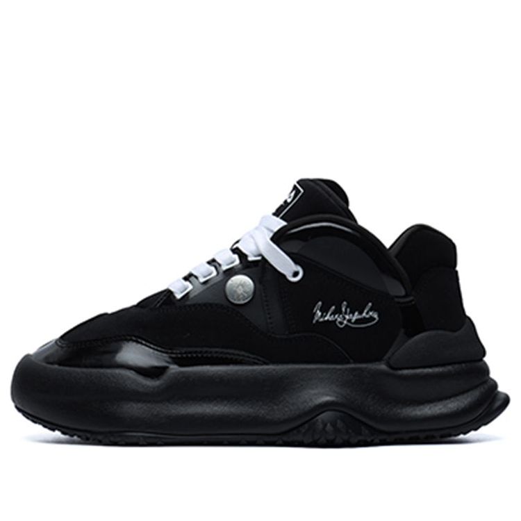(WMNS) FILA Fashion Sneakers Low-Top Running Shoes Black F12W144139FBK
