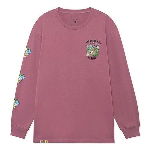 Li-Ning x Steven Harrington Graphic Sweatshirt 'Pink' AHSRC15-1