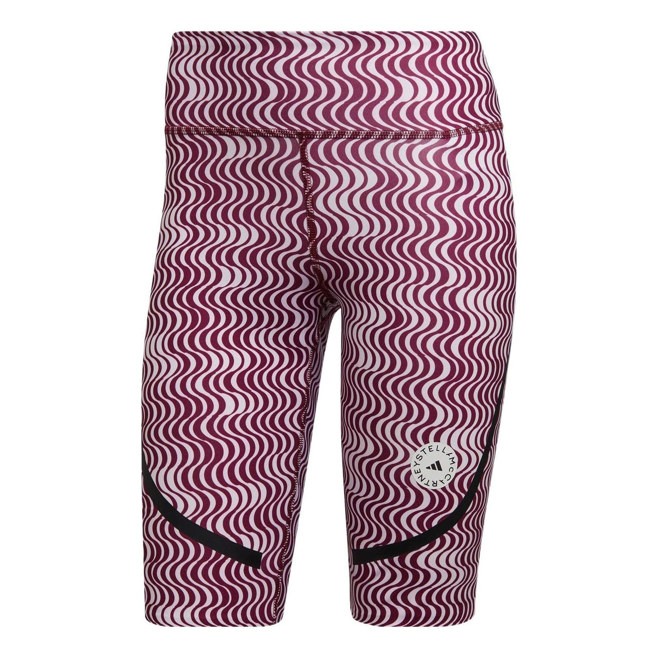 (WMNS) adidas by Stella McCartney TruePurpose Printed Cycling Leggings 'Pink Black' HI6044