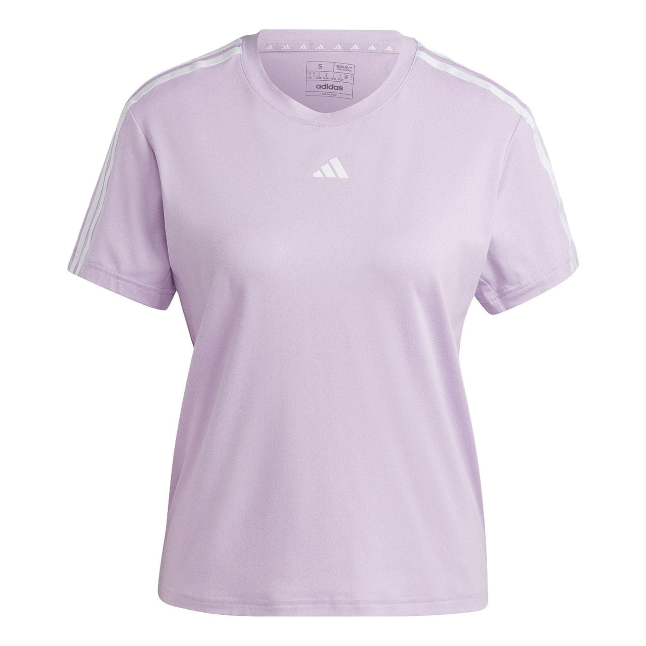 (WMNS) adidas Aeroready Train Essentials 3-Stripes T-Shirt 'Pink White' IC5044