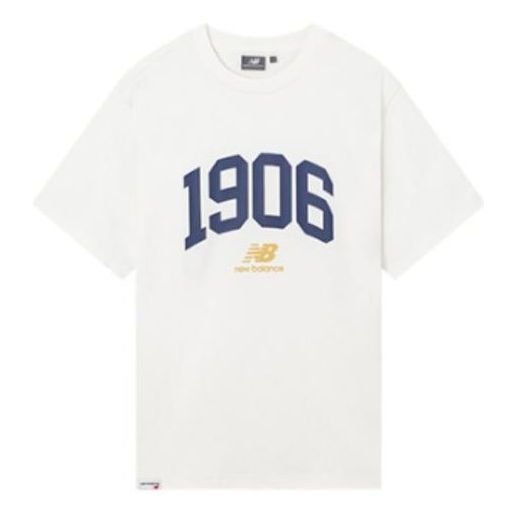 New Balance 1906 Graphic Tee 'White Blue' 5ED25793-IV