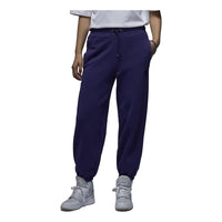 (WMNS) Air Jordan Flight Fleece Trousers 'Dark Purple' FB5114-502