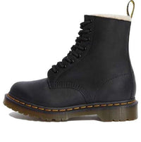 (WMNS) Dr. Martens 1460 Faux Fur Lined Black 21797001