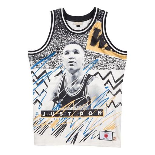 Mitchell & Ness NBA JUST DON 10 DJY1PTOW-GSWNG180473THA