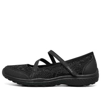 (WMNS) Skechers Be-Light Slip-on Shoes Black 100022-BLK