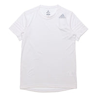 adidas Sports Gym Round Neck Short Sleeve White CW3928
