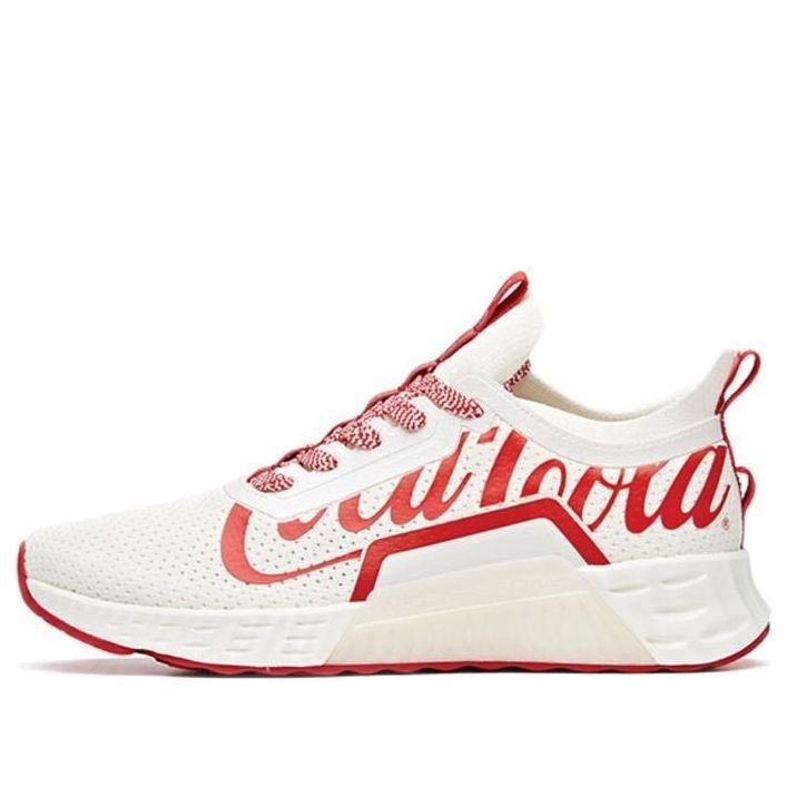 ANTA x Coca Cola Training Series Sneakers 'White Red' 112027785-4
