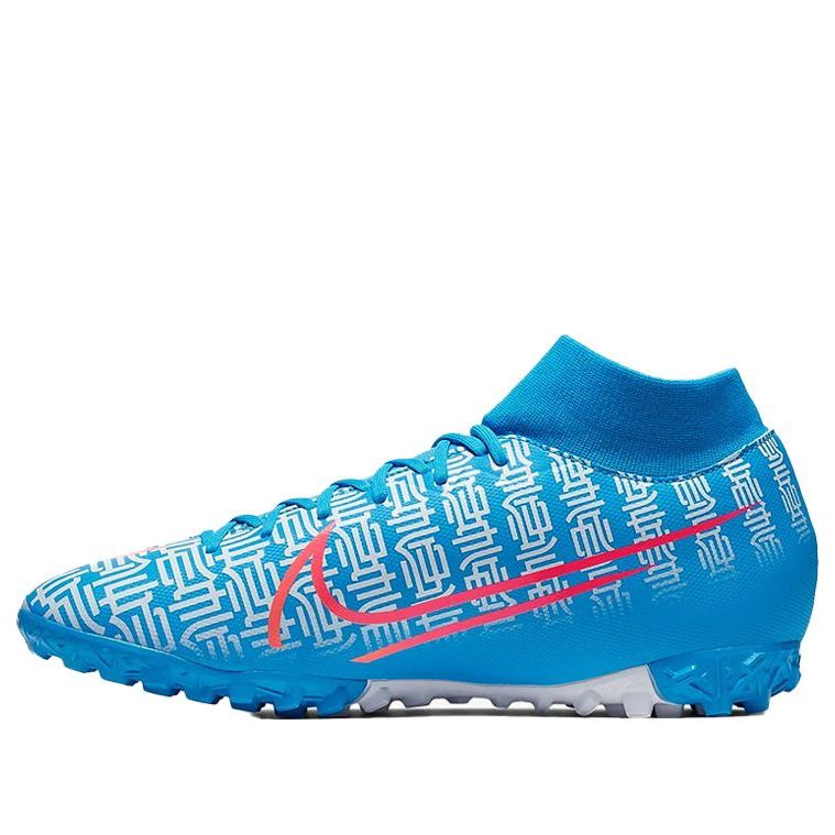 Nike Mercurial Superfly 7 CR7 TF Turf 'Blue Pink' CQ4904-468