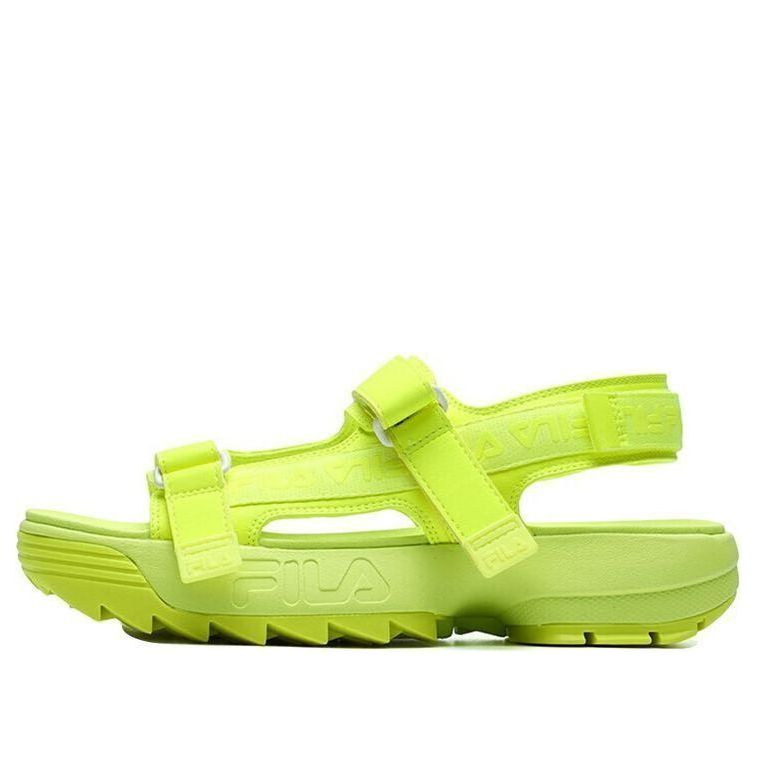 (WMNS) FILA Disruptor Sports Sandals GS Yellow F12W114538FYE