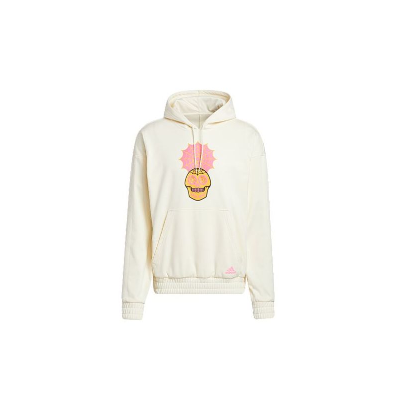 adidas Ld Dotd Hd Printing Casual Basketball Sports Pullover White GP6225