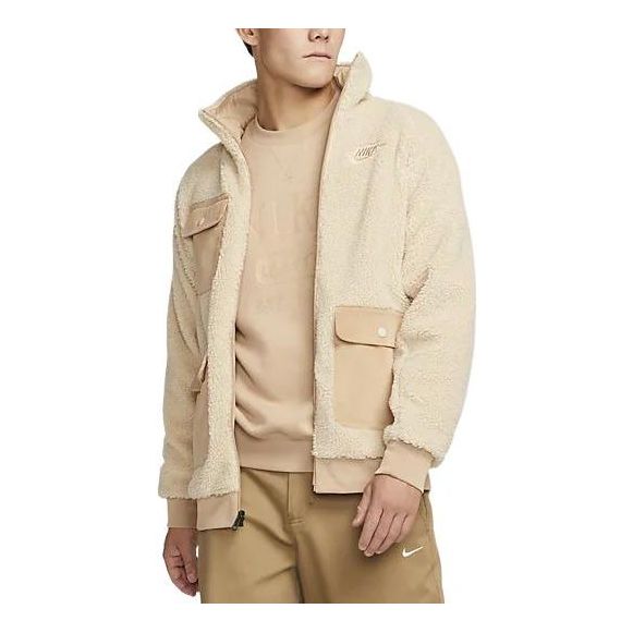 Nike Sportswear Full-Zip Reversible Jacket 'Beige' DZ4713-126